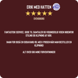 Review af Carlsens Barbershop - 5-stjerner
