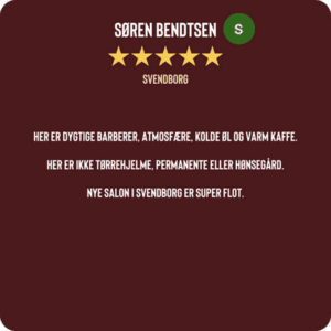 Review af Carlsens Barbershop - 5-stjerner