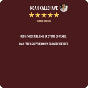 Review af Carlsens Barbershop - 5-stjerner