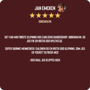 Review af Carlsens Barbershop - 5-stjerner