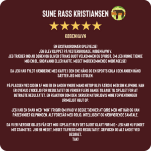 Review af Carlsens Barbershop - 5-stjerner