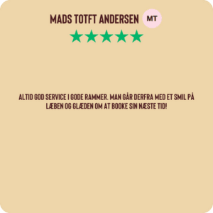 Review af Carlsens Barbershop - 5-stjerner