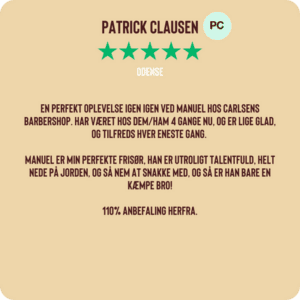 Review af Carlsens Barbershop - 5-stjerner