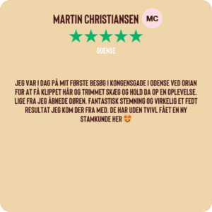 Review af Carlsens Barbershop - 5-stjerner