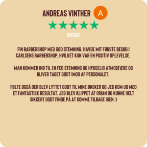 Review af Carlsens Barbershop - 5-stjerner