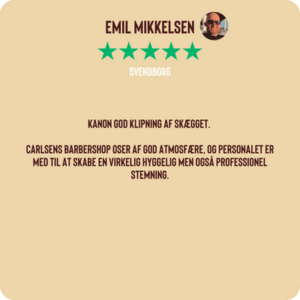 Review af Carlsens Barbershop - 5-stjerner